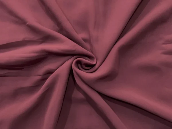 American Brown Plain Georgette Fabric