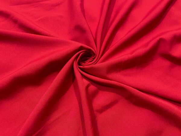 Red Butter Crepe Fabric