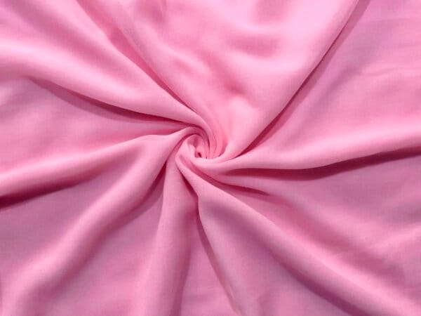 Baby Pink Plain Georgette Fabric
