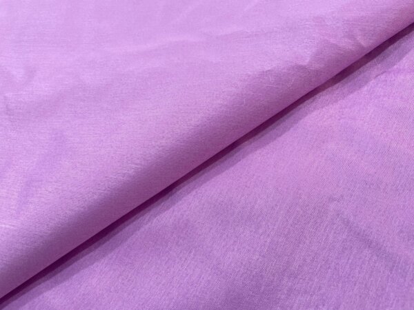 Lavender Plain Bangalore Raw Silk Fabric