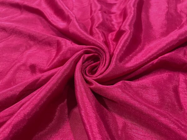 Magenta Pink Plain Chinon Chiffon Fabric