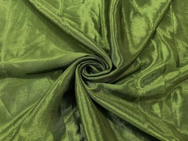 Mehndi Plain Chinon Chiffon Fabric