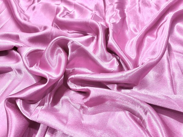 Baby Pink Plain Premium Moss Satin Fabric