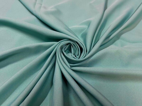 Dusty Green Plain Butter Crepe Fabric