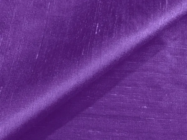 Purple Plain Bangalore Raw Silk Fabric