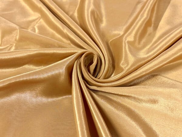 Golden Plain Premium French Crepe Fabric
