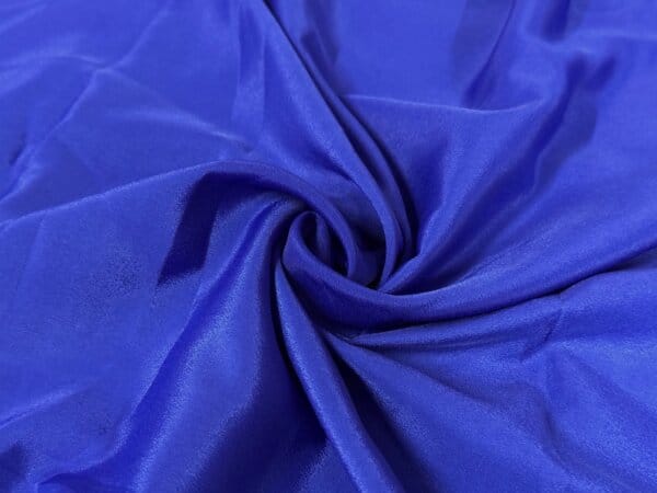 Royal Blue Plain Premium French Crepe Fabric