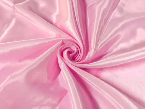 Baby Pink Plain Premium French Crepe Fabric