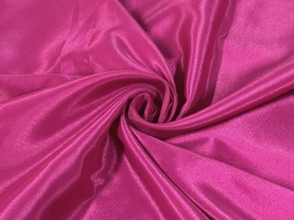 Magenta Pink Plain Premium French Crepe Fabric